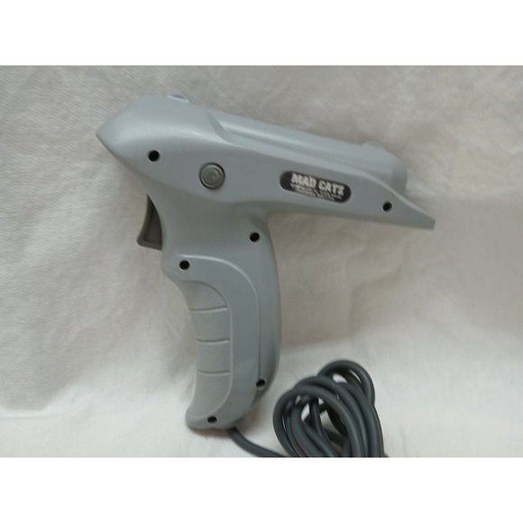 Untested Mad Catz 1996 PlayStation 1 Gun Video Game Laser Arcade 8085 - Picture 2 of 7